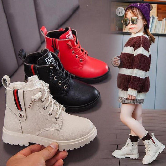 Botas Martin de Algodón para Niña - Diseño Cálido para Otoño e Invierno - Image 10