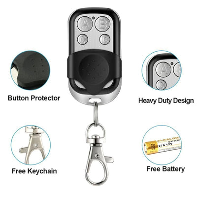 Control Remoto Clonador 443 MHz con Código Rodante para Puertas de Garaje - Image 2