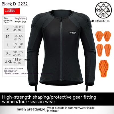 Equipo Protector Antiimpacto para Motociclismo - Ropa Transpirable Unisex Verano - Image 3