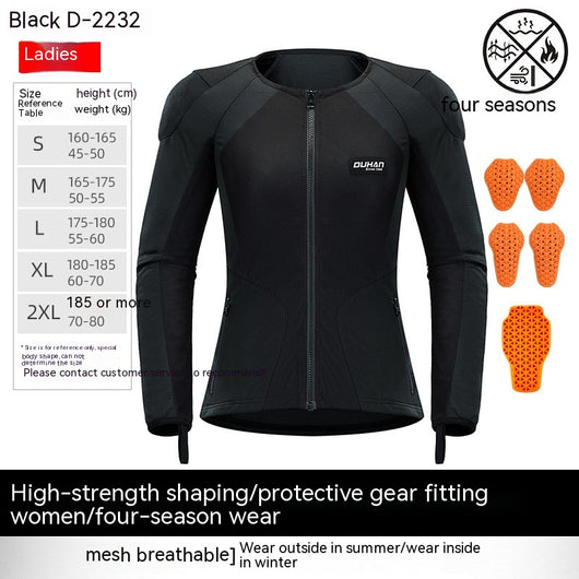 Equipo Protector Antiimpacto para Motociclismo - Ropa Transpirable Unisex Verano - Image 3