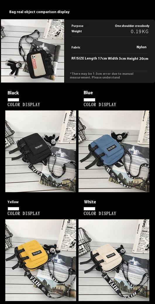 Bolso Bandolera Casual de Nylon para Hombre - Diseño Moderno y Funcional - Image 60