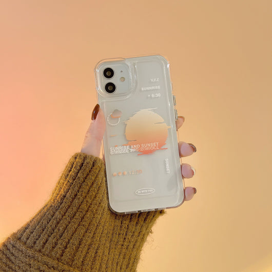Funda Transparente de Silicona Suave para Celular con Impresión Creativa - Image 12