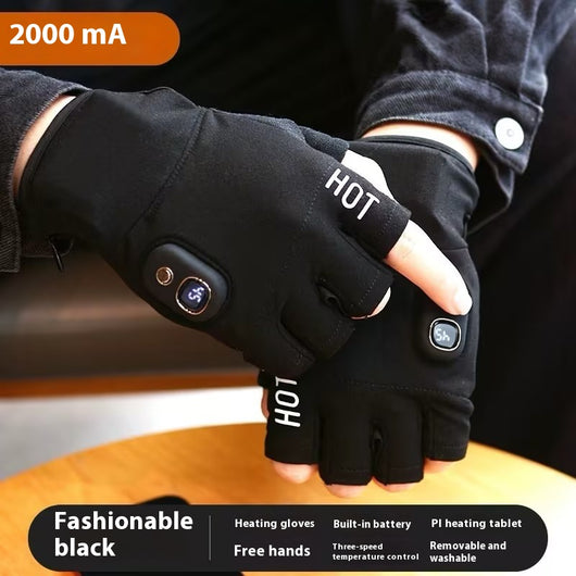 Guantes Eléctricos Térmicos Impermeables para Invierno - Image 8