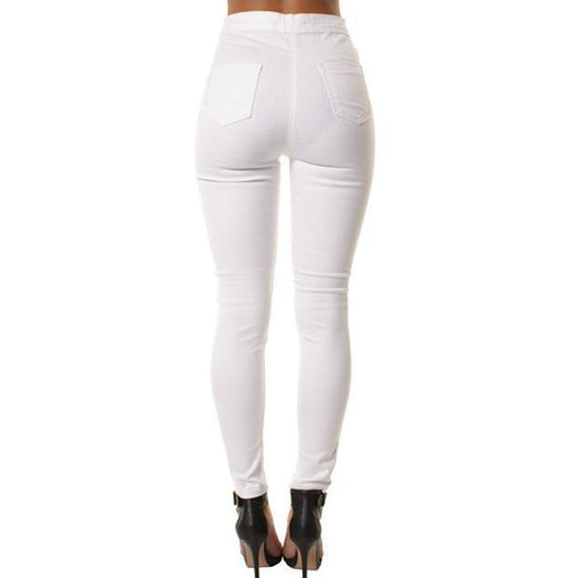 Pantalones Vaqueros Rasgados para el Verano - Image 9