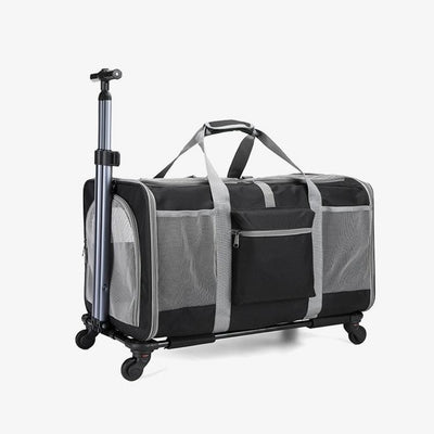 Bolsa de Transporte Plegable para Mascotas con Ruedas y Correa - Image 3