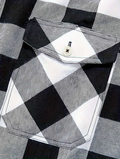 Camisa de Manga Larga con Solapa Elegante para Hombre - Image 22