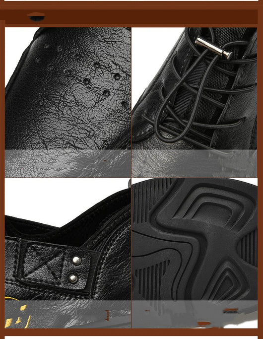 Zapatos Casuales de Cuero Transpirable - Image 9