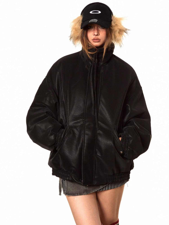 Abrigo Acolchado para Pareja - Diseño Suelto y Cálido para Invierno