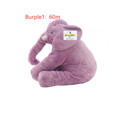 Pink 60cm and yellow 40cm elephant plush dolls, soft comfort pillows for babies and kids. - Image 49