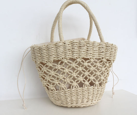 Bolso Tejido de Paja para Mujer - Diseño Inspirado en Tendencias - Image 2