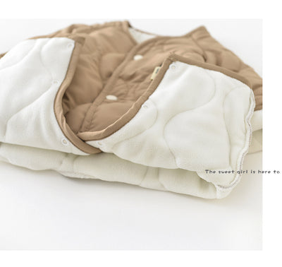 Mameluco Acolchado para Bebé con Forro Polar - Calidez para Otoño e Invierno - Image 8
