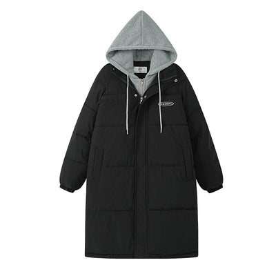 Abrigo Acolchado Largo Estilo Coreano para Mujer - Image 6