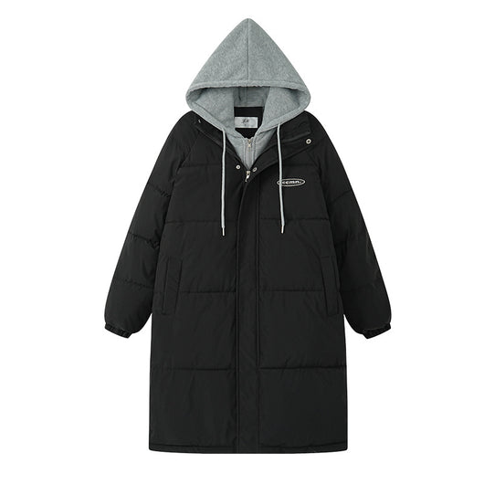 Abrigo Acolchado Largo Estilo Coreano para Mujer - Image 6