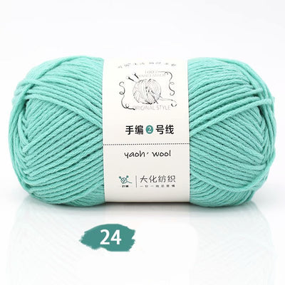 Lana Tejida a Mano Grosor Medio - Kit DIY con Aguja para Bufanda, Gorro y Abrigo - Image 68