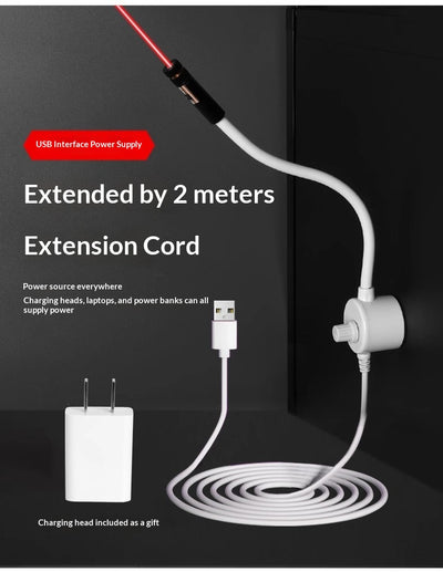 Puntero Láser Dual con Cama de Corte USB e Infrarrojo - Image 17