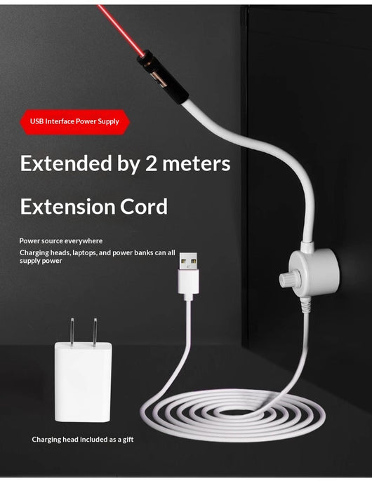 Puntero Láser Dual con Cama de Corte USB e Infrarrojo - Image 17