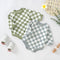 Jumpsuit Infantil Cuadros Ajedrez en Algodón Orgánico