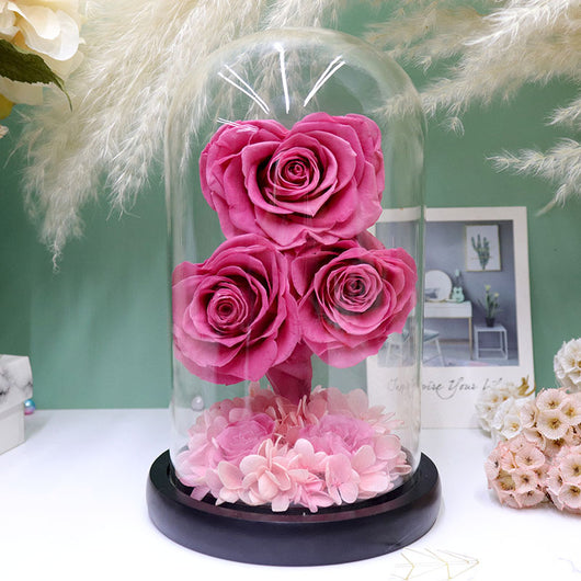 Corazón de Flores Preservadas para San Valentín y Cumpleaños - Image 6