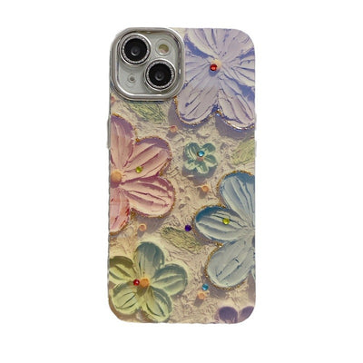 Funda para Teléfono con Flores Azules Anti Luz Azul - Image 5