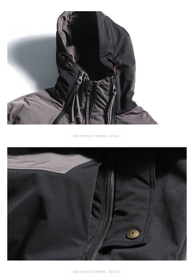 Chaqueta de Plumas con Doble Cremallera y Diseño de Vanguardia - Image 9