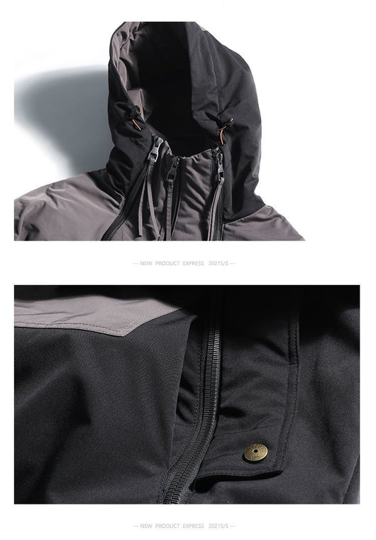 Chaqueta de Plumas con Doble Cremallera y Diseño de Vanguardia - Image 9