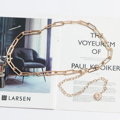 Cadena de Cintura Metálica Elegante para Mujer - Accesorio JK Versátil