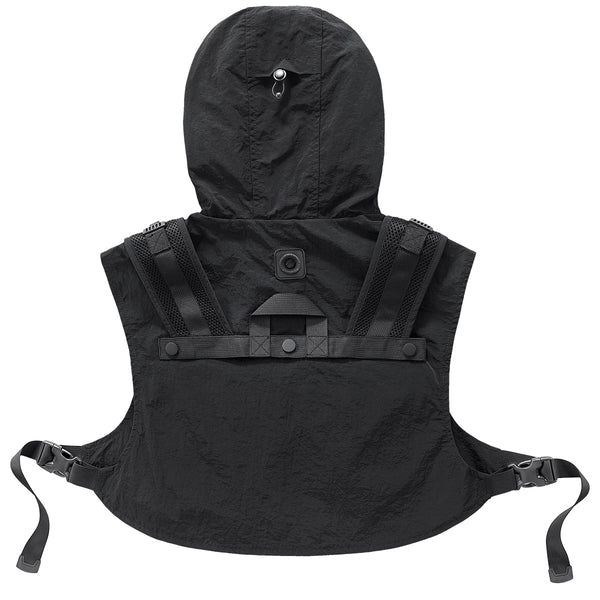 Chaleco Deportivo con Capucha y Múltiples Bolsillos
