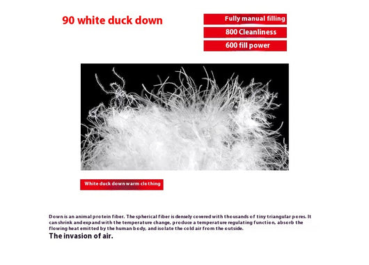Chaqueta de Plumón de Pato Blanco 90% para Hombre - Abrigo Térmico Premium - Image 7