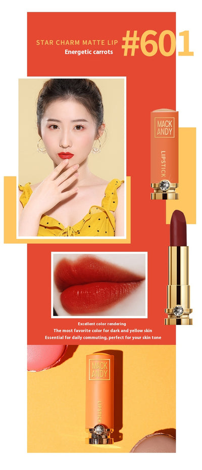 Kit de 5 Labiales Macaron Diamond Velvet - Colores Intensos y Larga Duración - Image 11