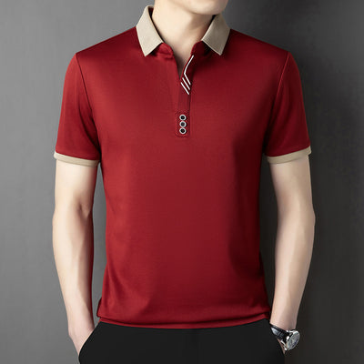 Camiseta Casual Hombre Cuello Solapa - Transpirable y Suave al Tacto - Image 4