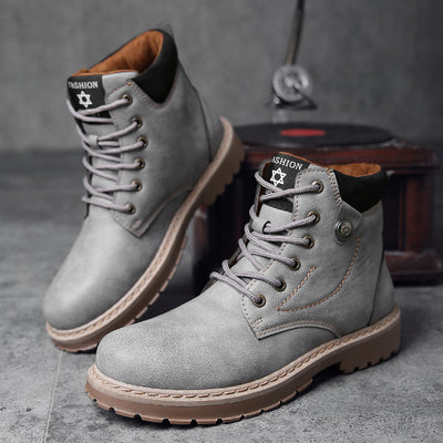 Botas Martin Altas Estilo Británico - Zapatos de Trabajo y Casual Premium - Image 16