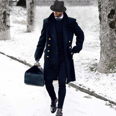 Abrigo Trench Slim Fit Casual - Chaqueta Versátil para Hombre - Image 6