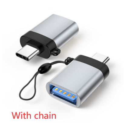 Adaptador USB-C a USB 3.0 Hembra con Cadena de Seguridad - Image 11