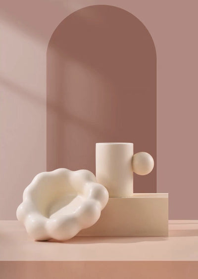 Juego de Tazas de Café con Platillos Cloud - Image 2