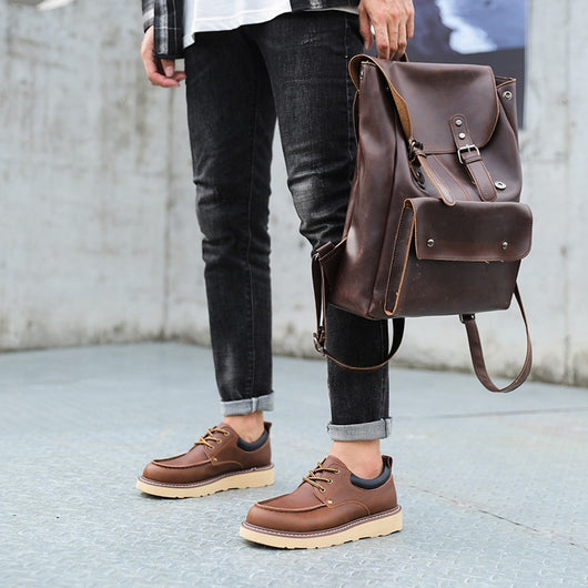 Botas Martin de Cuero Genuino para Hombre - Zapatos Trabajo Resistentes Punta Reforzada - Image 11