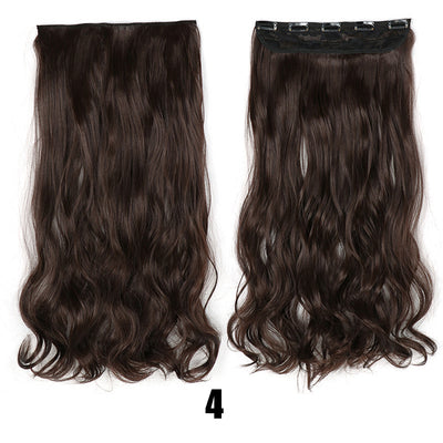 Extensiones de Cabello Ondulado Largo Voluminoso - Efecto Natural Sin Rastro - Image 4