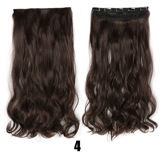 Extensiones de Cabello Ondulado Largo Voluminoso - Efecto Natural Sin Rastro - Image 4