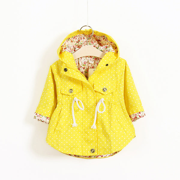 Abrigo Trench Coat Murciélago de Manga Larga