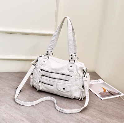 Bolso Moto Vintage Lavado Y2K para Mujer - Image 8