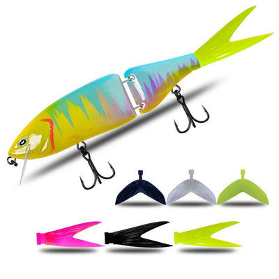 Señuelo Flotante Articulado para Pesca de Bagre y Lubina - Image 12