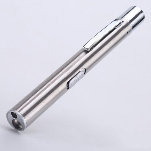 Linterna LED de Acero Inoxidable Recargable - Image 5