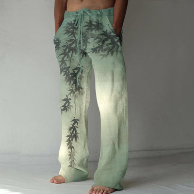 Pantalones Casuales Talla Grande Pierna Ancha para Hombre - Image 5