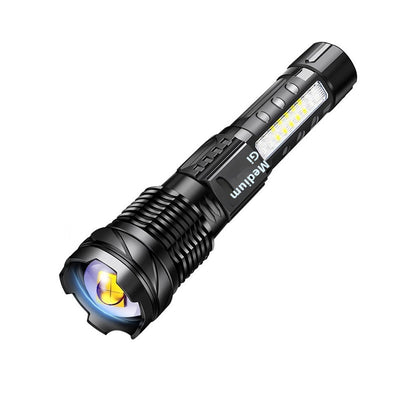 Linterna LED de Aleación de Aluminio con Zoom Telescópico - Image 6