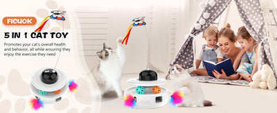 Juguete Interactivo Silencioso para Gatos con Motor Eléctrico - Image 8