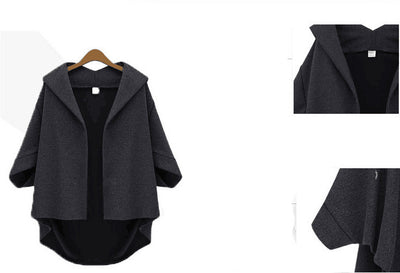 Chaqueta de Lana para Mujer con Mangas Tres Cuartos - Image 3