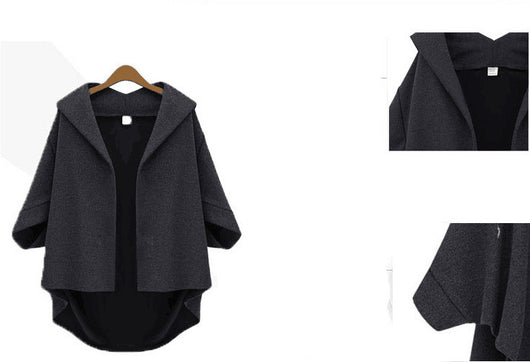 Chaqueta de Lana para Mujer con Mangas Tres Cuartos - Image 3