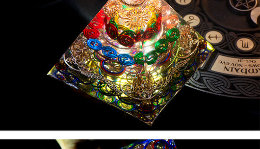 Pirámide de Cristal Mandala Ogang Original - Image 13