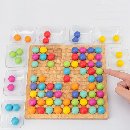 Juego de Cuentas de Madera para Concentración - Actividad Padre e Hijo - Image 8