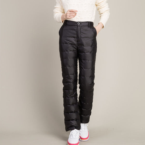 Pantalón Térmico de Cintura Alta para Mujer Madura