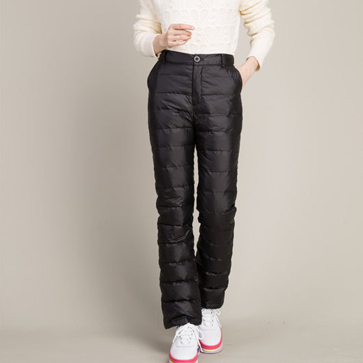 Pantalón Térmico de Cintura Alta para Mujer Madura